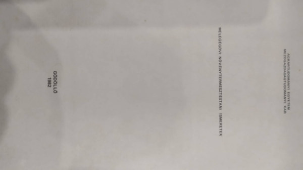 Dr. Fekete József - Trópusi talajtani ismeretek