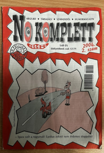 Böröcz Nándor (szerk.) - No komplett humormagazin - 2004/2.