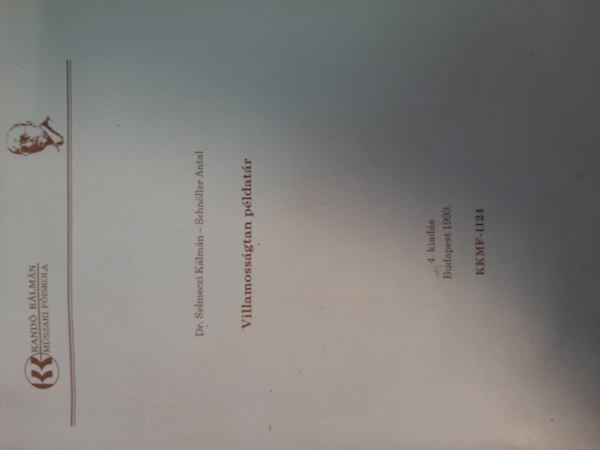 Dr. Selmeczi-Schnller - Villamossgtan pldatr