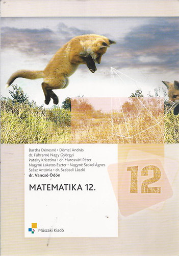 Bartha - D�mel - F�hrern� - Pataky - Marosv�ri - Nagyn� - Sz�sz - Szabadi; Dr. Vancs� �d�n  (szerk.) - Matematika 12. oszt�lyosok sz�m�ra MK-1101109-T