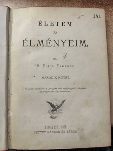 Fith Ferenc - letem s lmnyeim II.