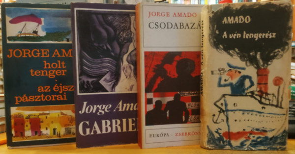 Jorge Amado - 4 db Jorge Amado: A vn tengersz + Csodabazr + Gabriela + Holt tenger/Az jszaka psztorai