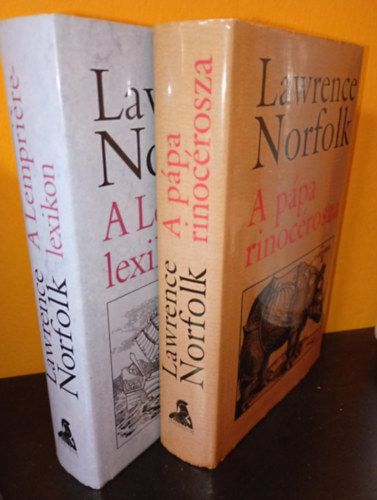 Lawrence Norfolk - A Lempriére-lexikon - A pápa rinocérosza I-II.