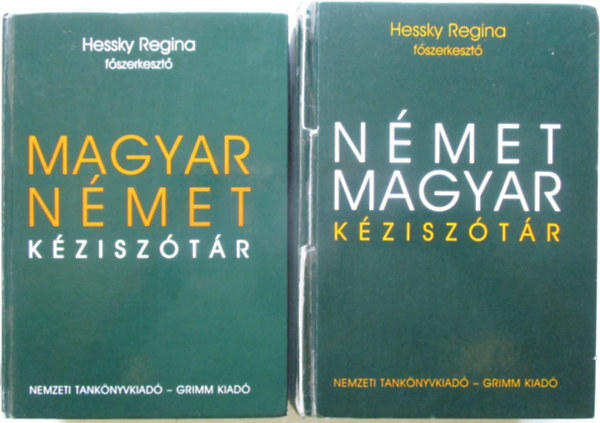 Hessky Regina  (szerk.) - Magyar-nmet kzisztr + Nmet-magyar kzisztr