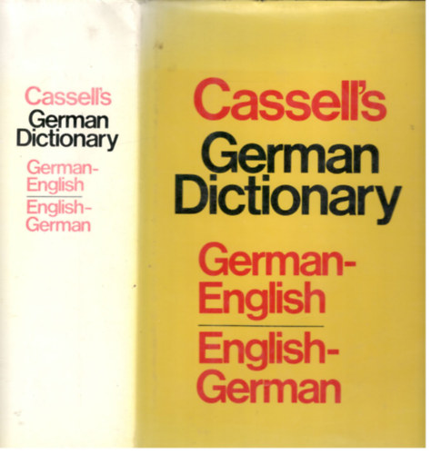 Cassell's  German Dictionary - German-English, English-German