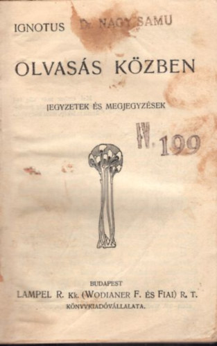 Ignotus - Olvass kzben - jegyzetek s megjegyzsek