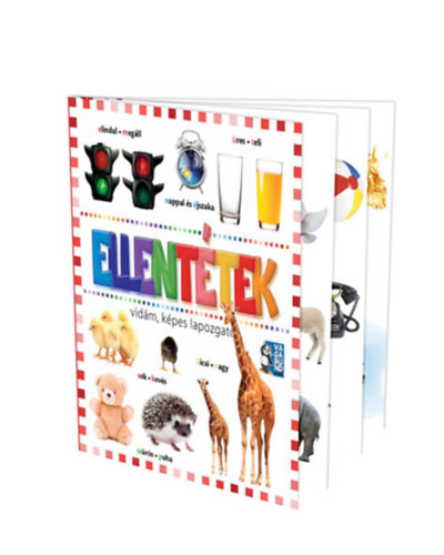 Ellentétek - Vidám, képes lapozgató