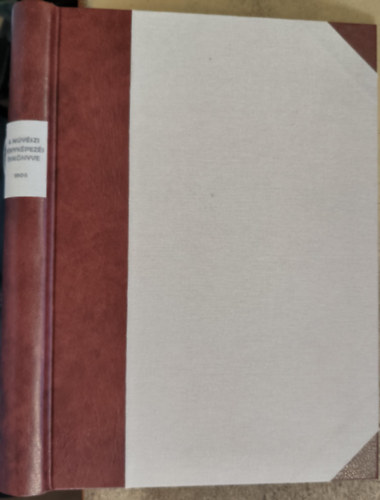 A m�v�szi f�nyk�pez�s �vk�nyve 1906.