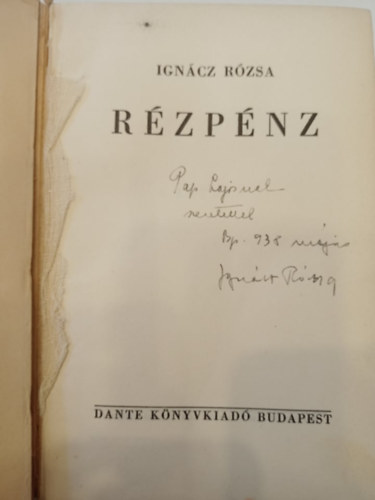 Ignácz Rózsa - Rézpénz
