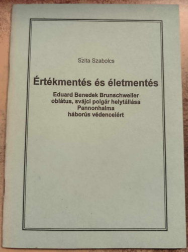 Szita Szabolcs - rtkments s letments