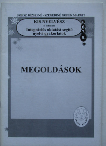 Kis nyelv�sz - Megold�sok 8. �vfolyam