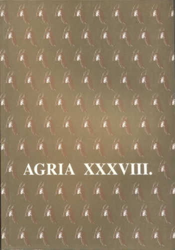 Veres G�bor  (szer Petercs�k Tivadar (szerkeszt�) - Agria XXXVIII