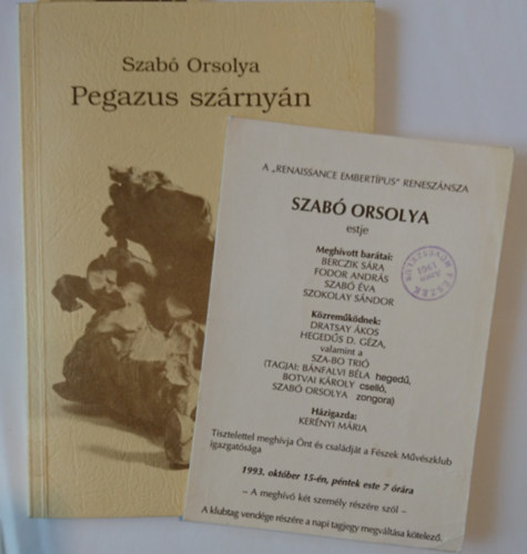 Szab Orsolya - Pegazus szrnyn