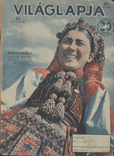 Tolnai Vil�glapja 45. �vfolyam. 17. sz�m Budapest, 1943. �prilis 28.