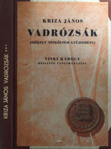 Kriza Jnos  (szerk.) - Vadrzsk III.