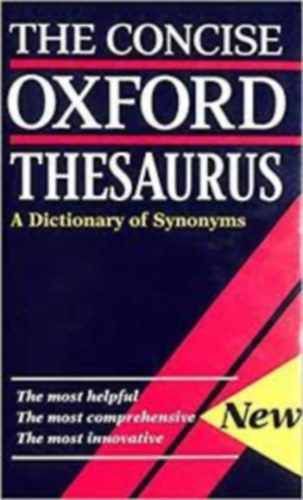 Bca - The concise Oxford thesaurus