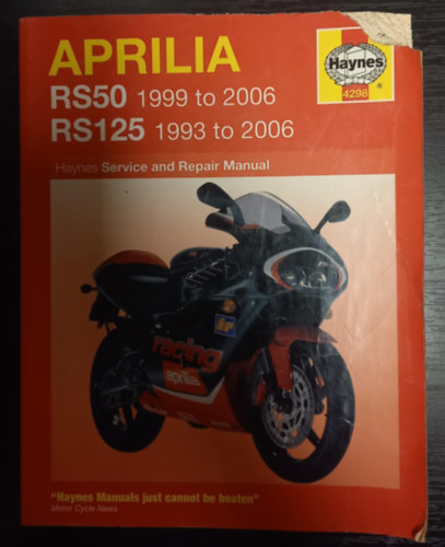 Phil Mather - Aprilia - RS50 1999 to 2006, RS125 1993 to 2006