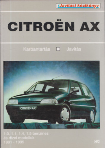 Javtsi kziknyv: Citroen Ax 1991-1995