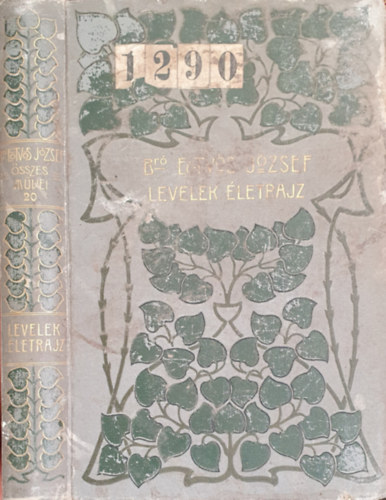 B�r� E�tv�s J�zsef �sszes munk�i 20.: levelek �letrajz