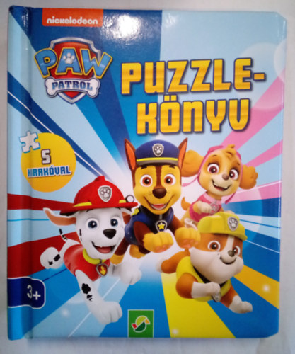 Puzzle-k�nyv 5 kirak�val - Paw Patrol / Mancs �rj�rat /
