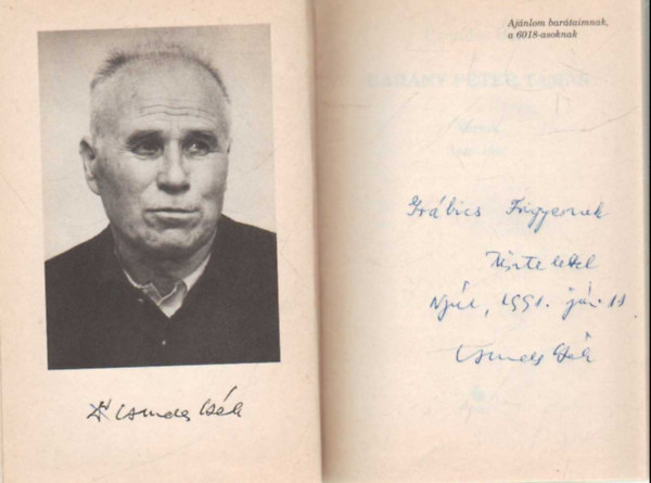 Csendes Bla - Brny Pter Tams- versek 1940-1990