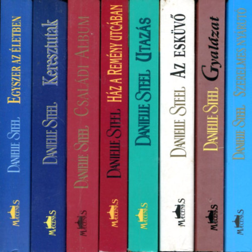 Danielle Steel - 13 db danielle Steel k�tet