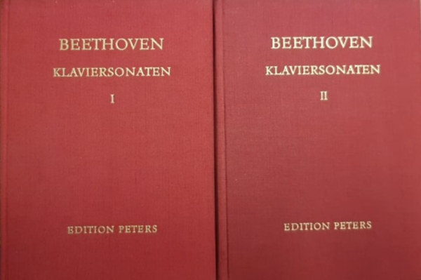 W. A. Mozart - Klaviersonaten Band I-II.