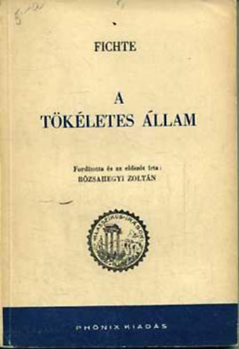 Fichte - A t�k�letes �llam
