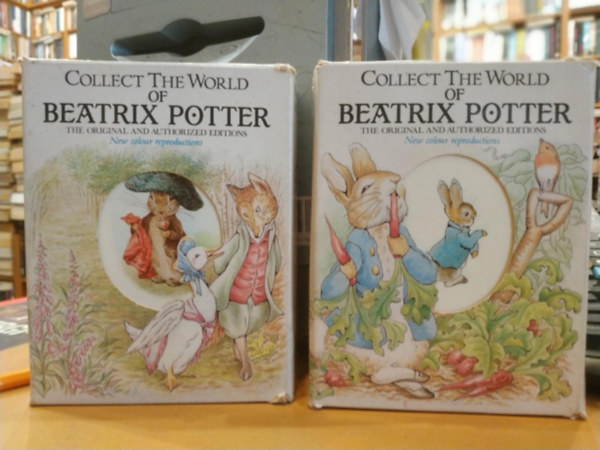 Beatrix Potter - 2db Collect the World of Beatrix Potter: The Tale of Peter Rabbit/The Tale of Mrs. Tittlemouse/The Tale of Two Bad Mice/The Tale of Squirrel Nutkin + The Tale of Jemima Puddle-Duck/The Tale of Tom Kitten/The Tailor of Glouceste /The Tale of Benjamin