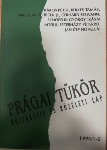 Tbb szerz - Prgai tkr Kulturlis s kzleti lap 1994/1-2
