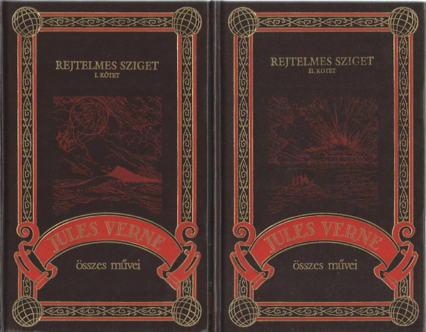 Jules Verne - Rejtelmes sziget I-II.Jules Verne összes művei 30-31.