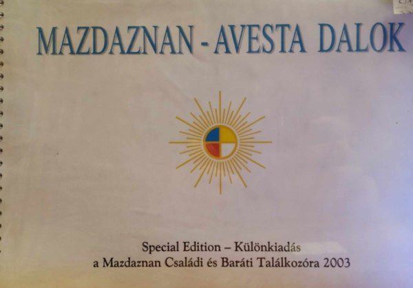 Dr. Otoman Zar Adusht Hanish - Mazdaznan-avesta dalok