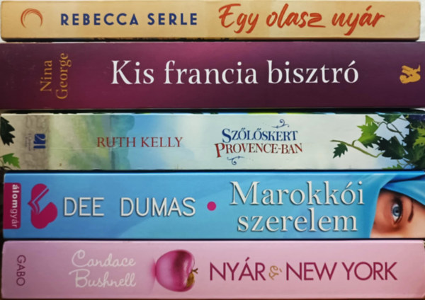 Dee Dumas, Ruth Kelly, Rebecca Serle, Nina George Candace Bushnell - Romantikus könyvcsomag
