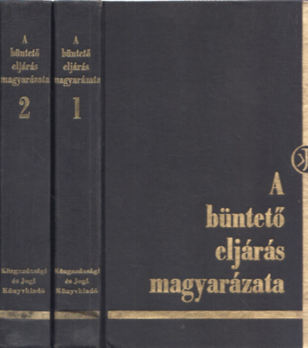 L�szl� Jen� Dr.  (szerk.) - A b�ntet� elj�r�s magyar�zata I-II.