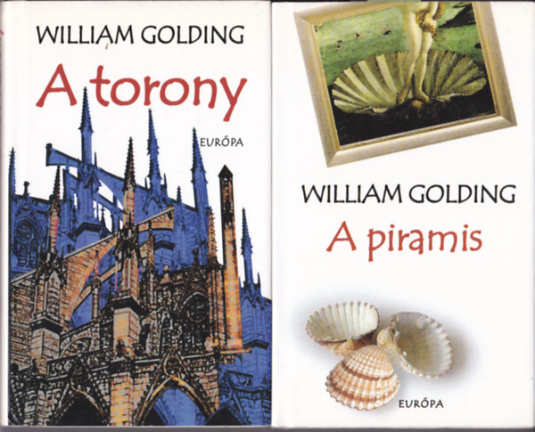 William Golding - 2 db Golding-k�tet: A torony + A piramis