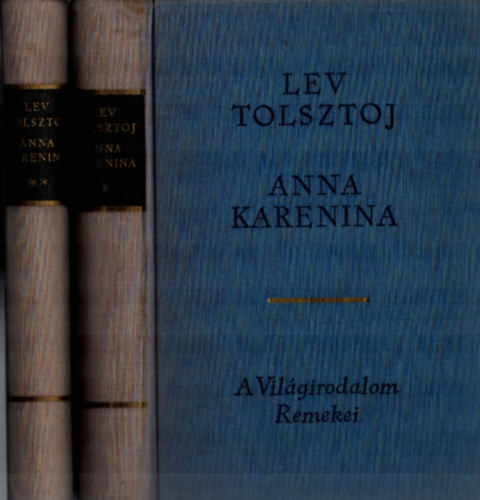 Lev Tolsztoj - Anna Karenina 1-2. - Eur�pa di�kk�nyvt�r