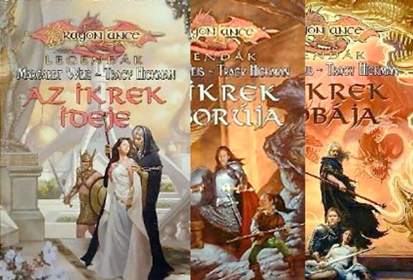 Tracy Hickman Margaret Weis - Legendk 1-3. (Az ikrek ideje, Az ikrek hborja, Az ikrek prbja) / DragonLance