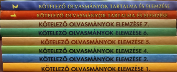 Középiskolai irodalmi könyvcsomag