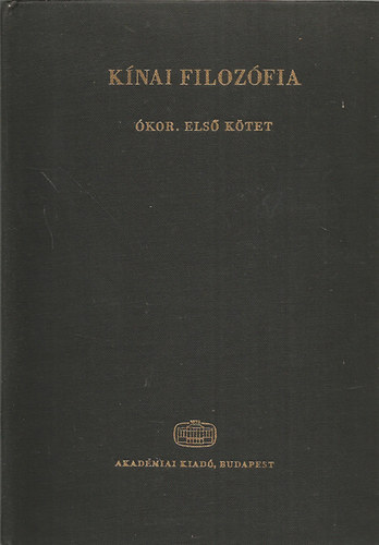 Tkei Ferenc - Knai filozfia - kor (I. ktet)