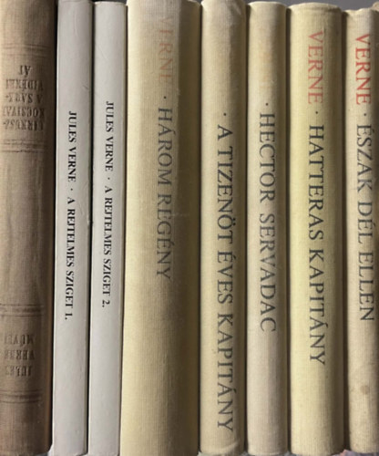 Jules Verne - 8db Verne k�tet