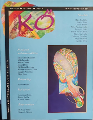 Szőrös kő 2006/4 11. évfolyam