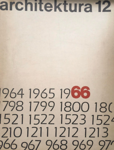 J�zef Renski, Jan Furman Jan Borowski - Architektura 12/229 (1966)