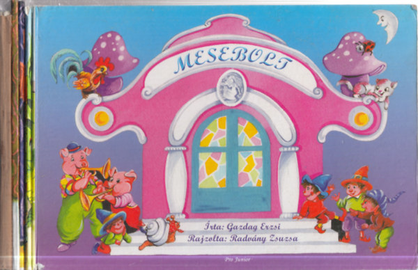 Gábor Emese, József Attila Gazdag Erzsi - 3 db. leporelló mesekönyv (Mesebolt + Hogyan születtek a bárányfelhők? + Altató)