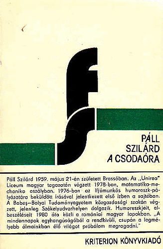 P�ll Szil�rd - A csoda�ra