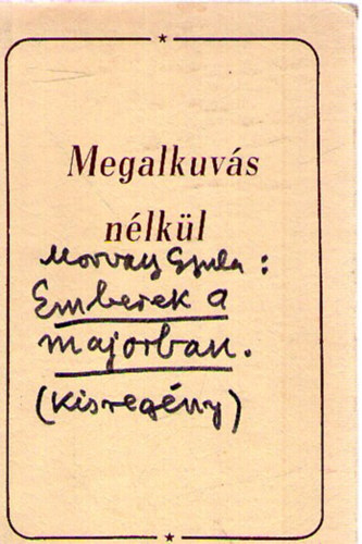 Megalkuvás nélkül