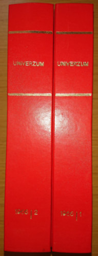Az Univerzum foly�rat 1966-as �vfolyam�nak 12 sz�ma egybek�tve - k�t k�tetben
