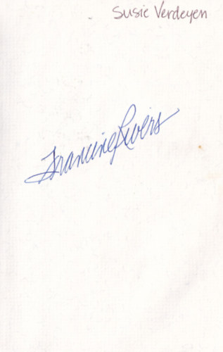 Francine Rivers - The Scarlet Thread (Dedicated) (dedikált)