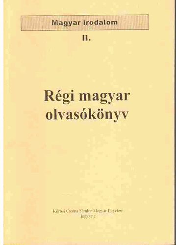 Rgi magyar olvasknyv
