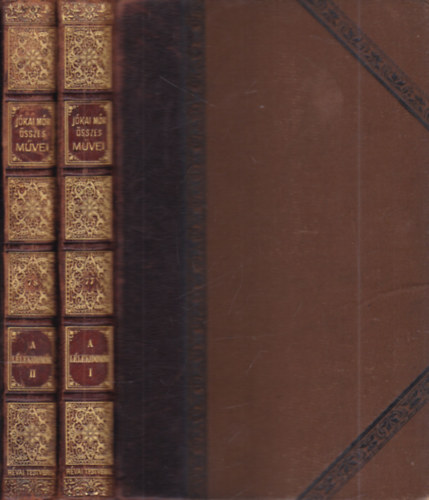 J�kai M�r - A l�lekidom�r I-II. (J�kai M�r �sszes m�vei- Nemzeti kiad�s 77-78.)- kiad�i f�lb�r