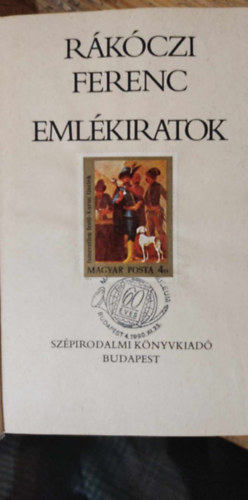Rkczi Ferenc - Rkczi Ferenc: Emlkiratok
